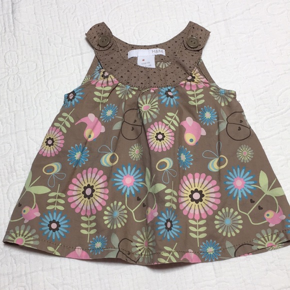 1-2m (5/$20) Summer Floral Dress by H&M - Picture 1 of 14